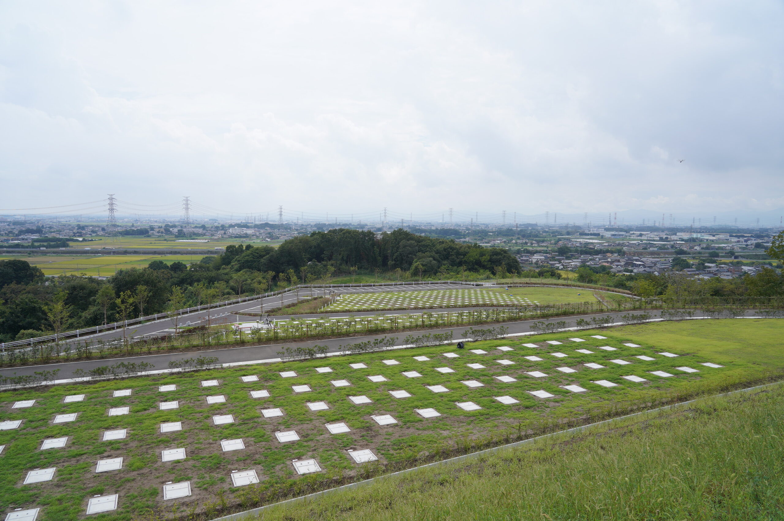 23号墓所からの眺めは絶景です