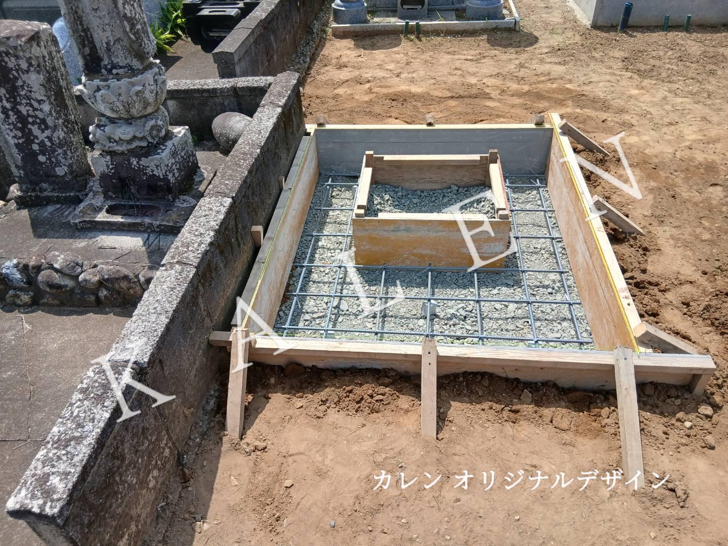 基礎工事の様子