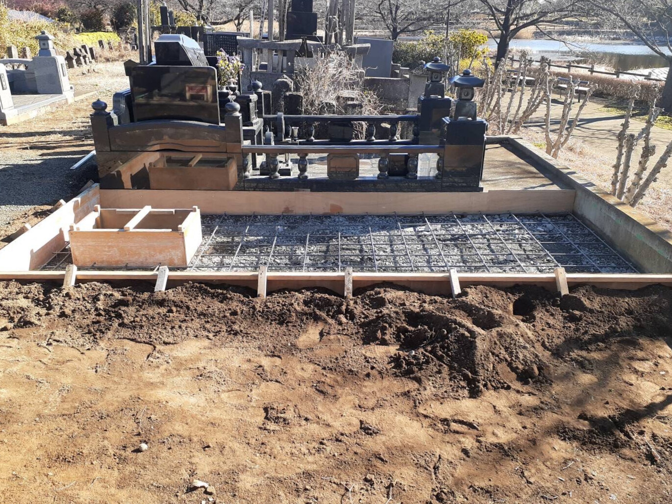 基礎工事の様子