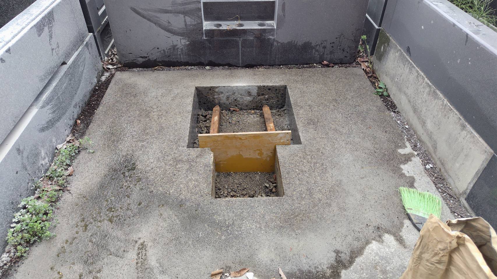 基礎工事の様子