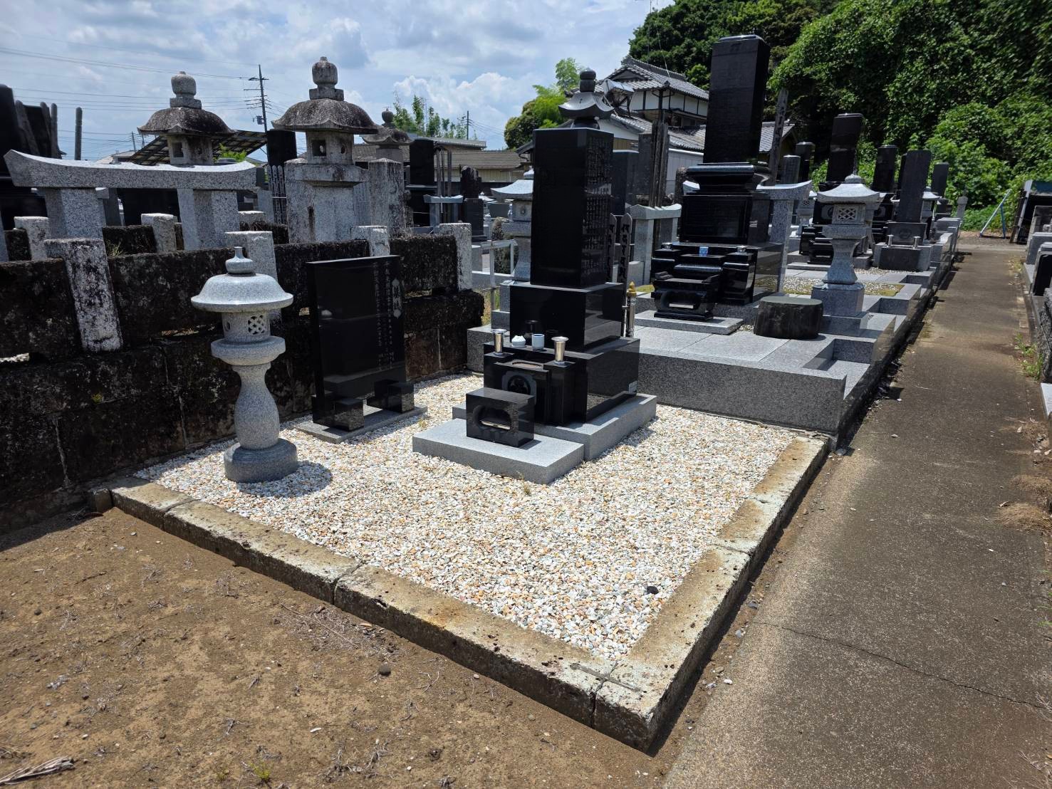 墓じまい前の様子