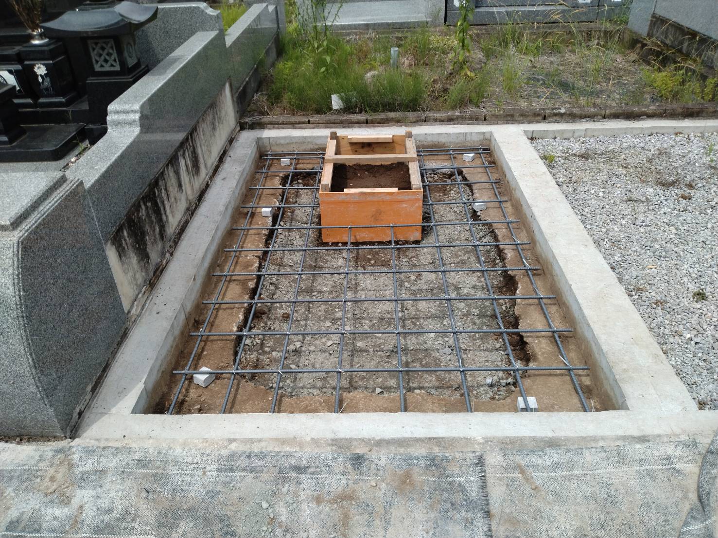 基礎工事の様子