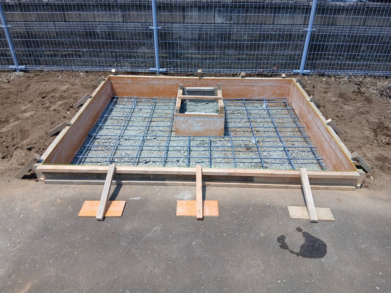 基礎工事の様子