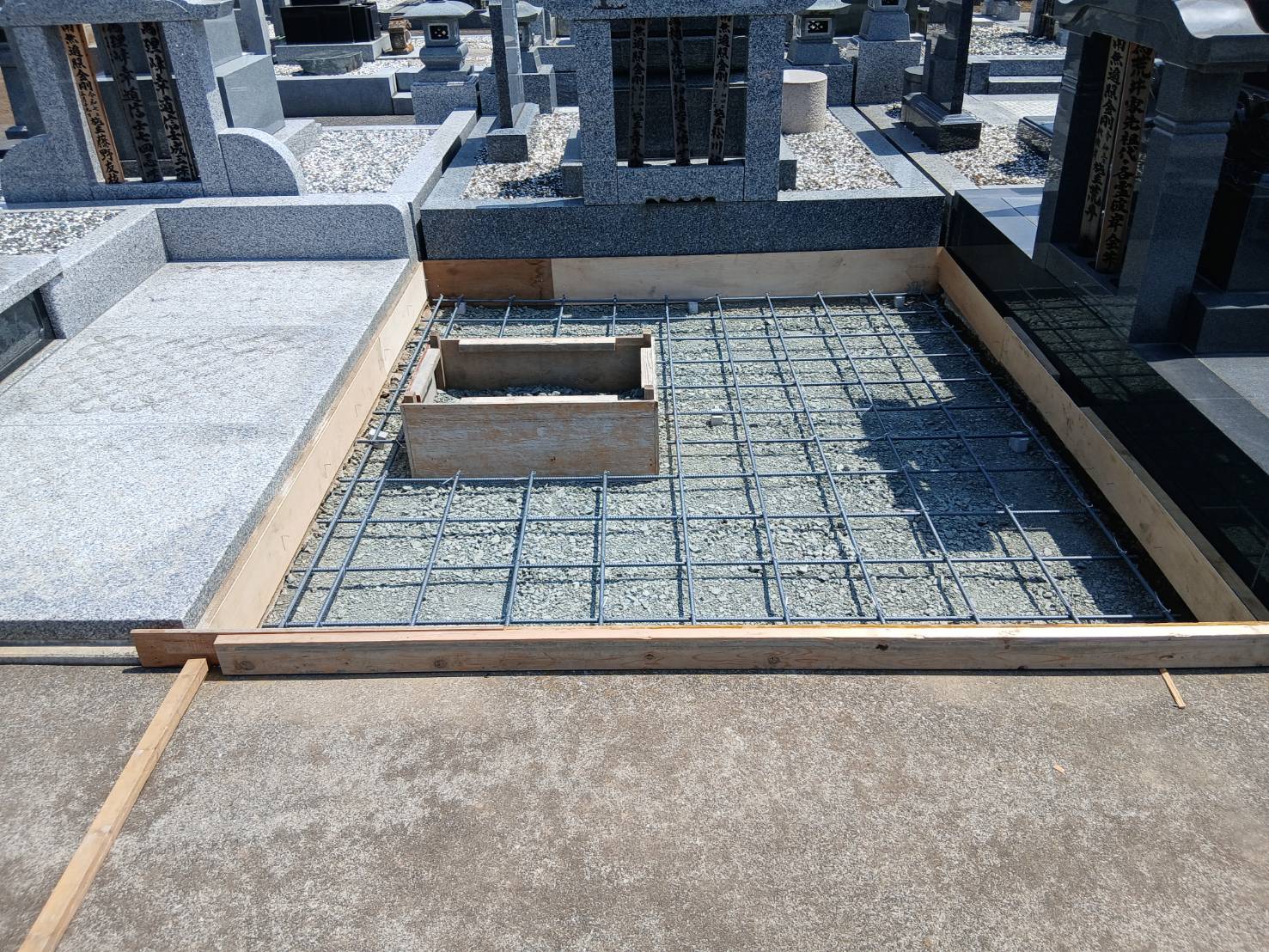 基礎工事の様子