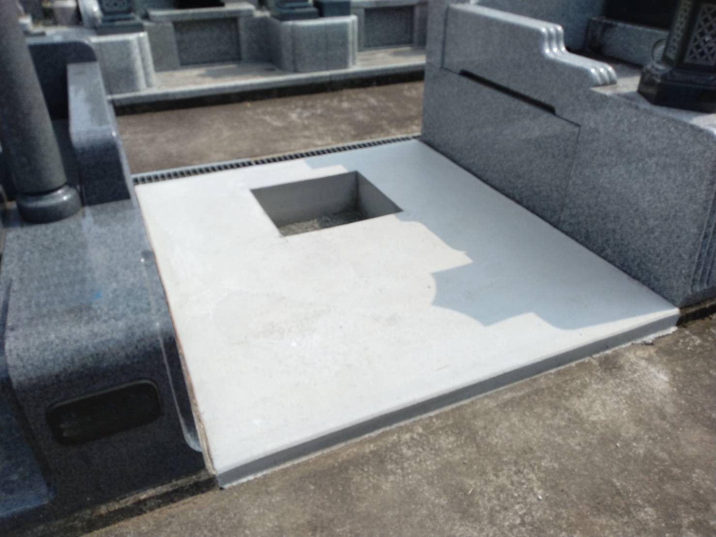 基礎工事完了の様子