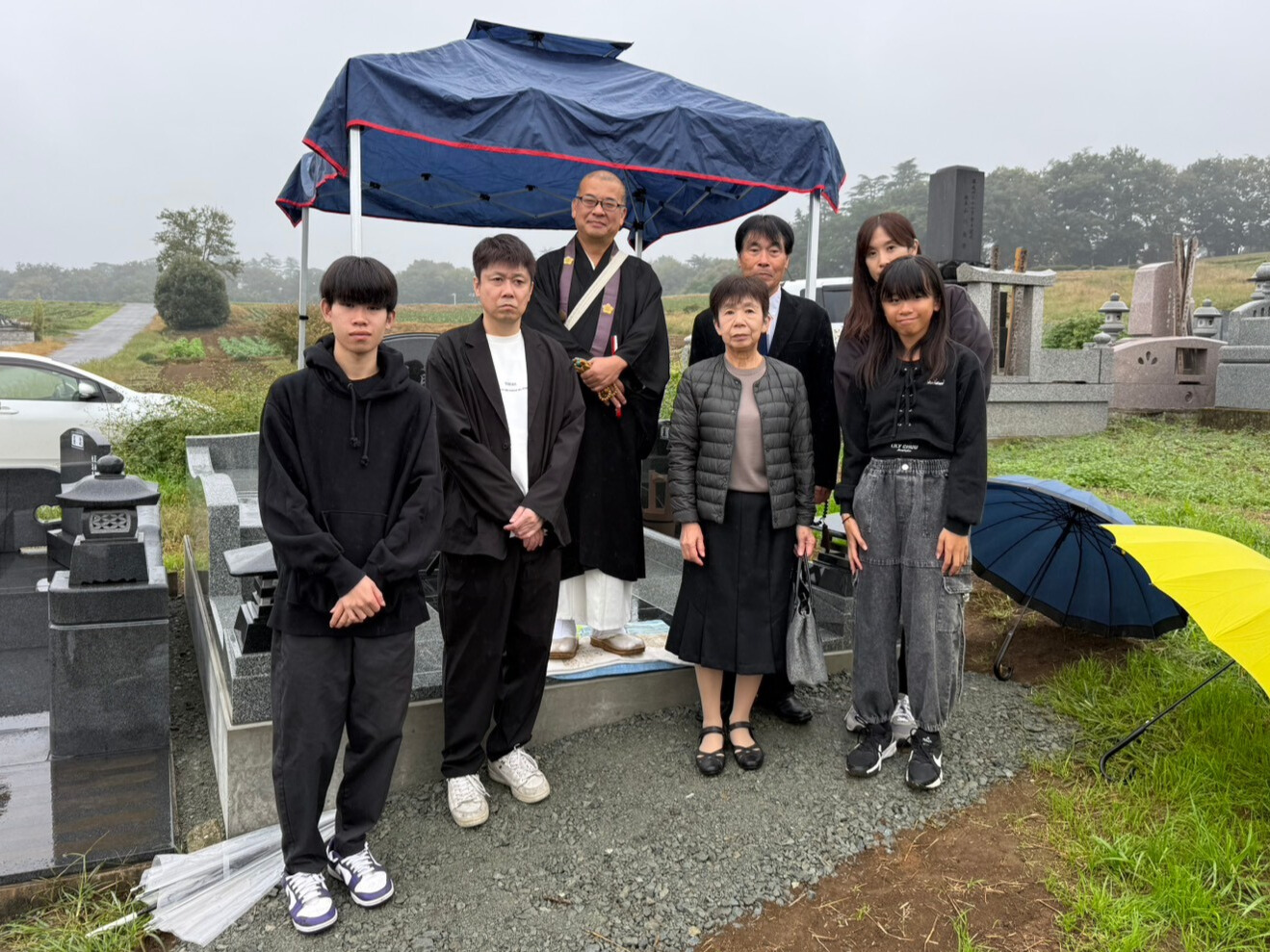 開眼供養の様子