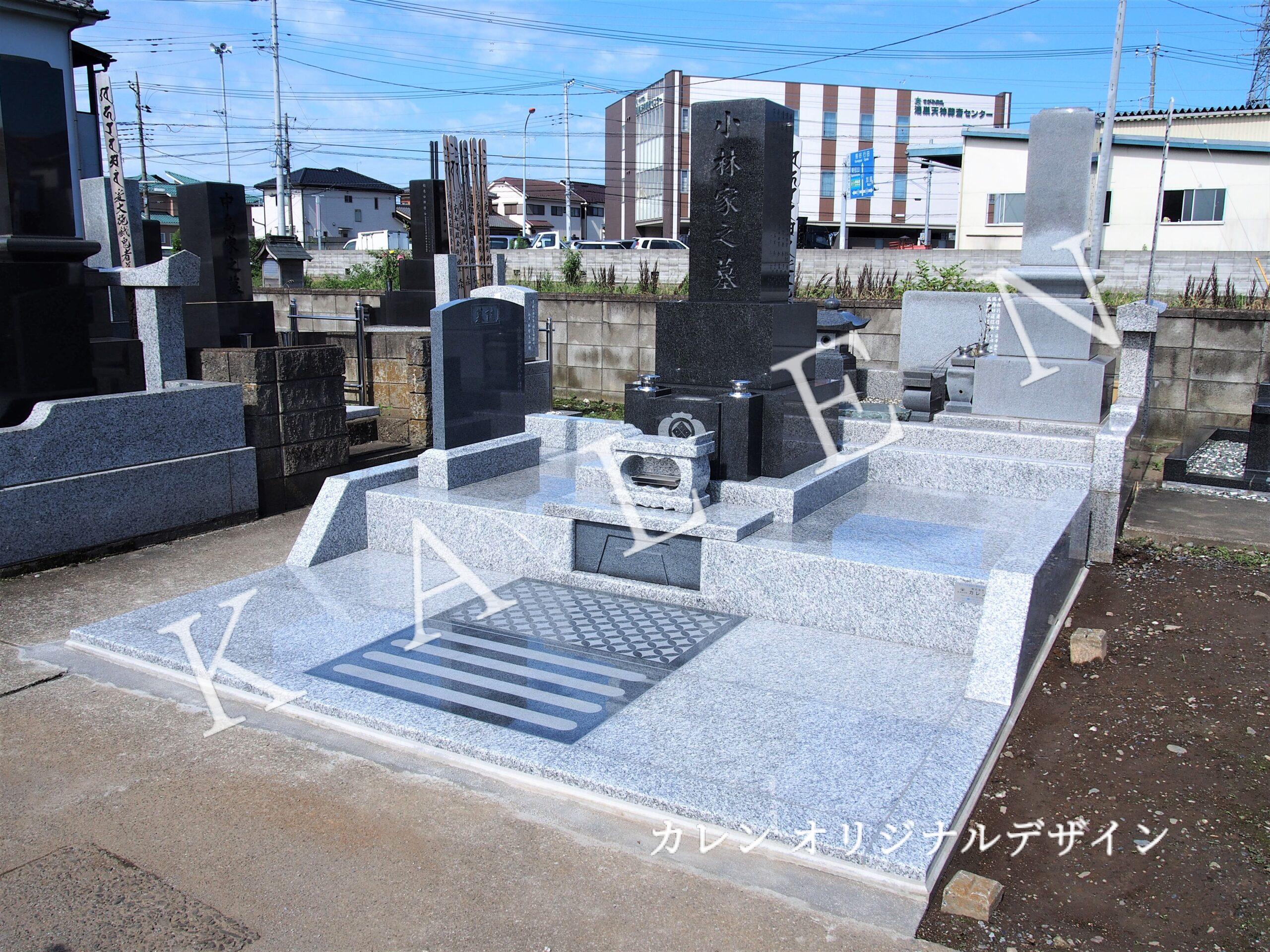 和型墓石のリフォーム（埼玉県鴻巣市）