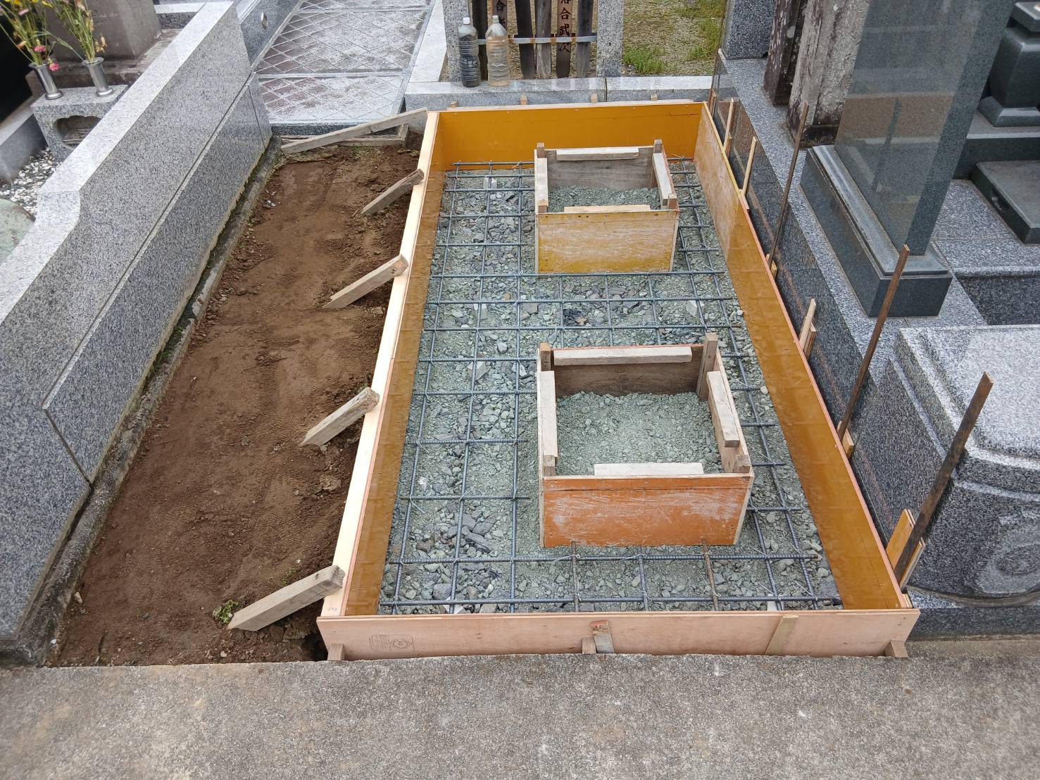 基礎工事の様子