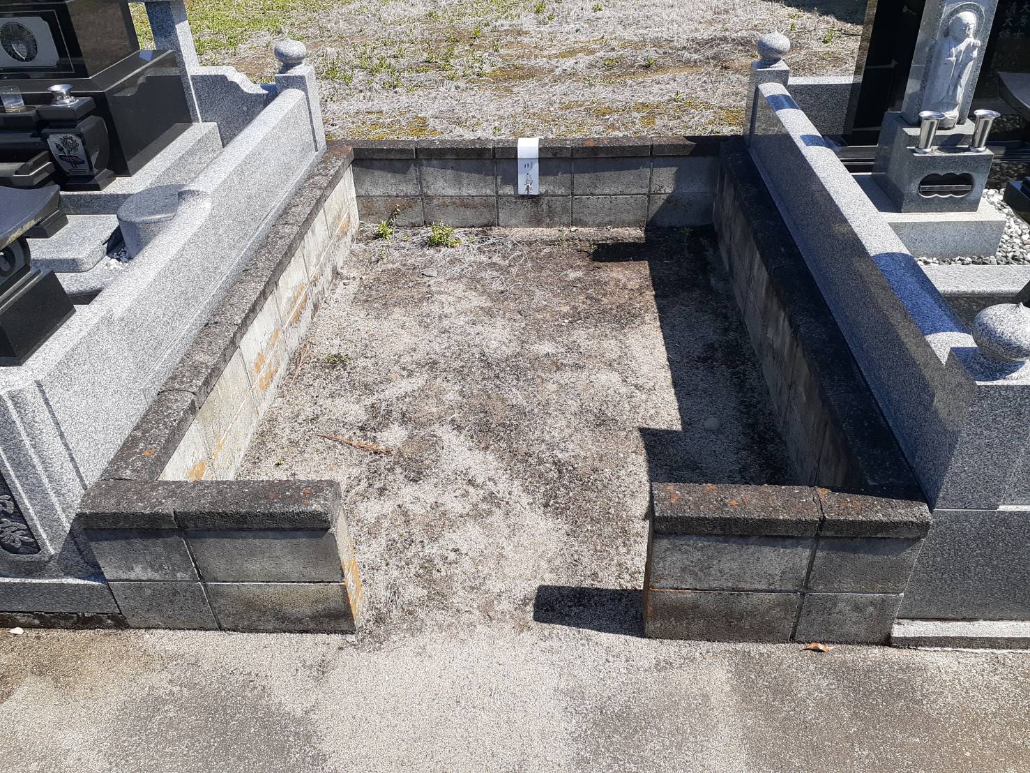 墓地敷地の写真