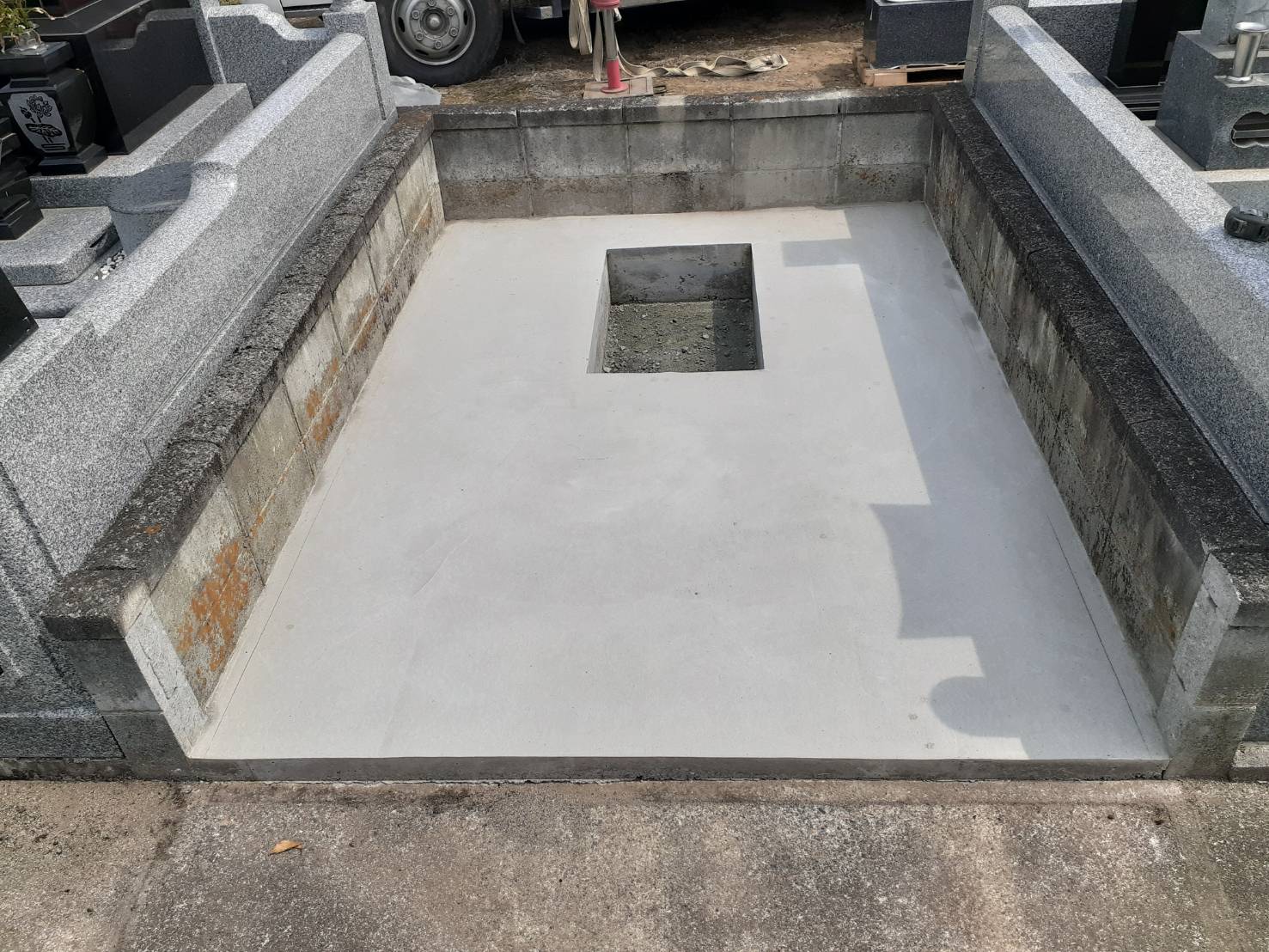 基礎工事の様子