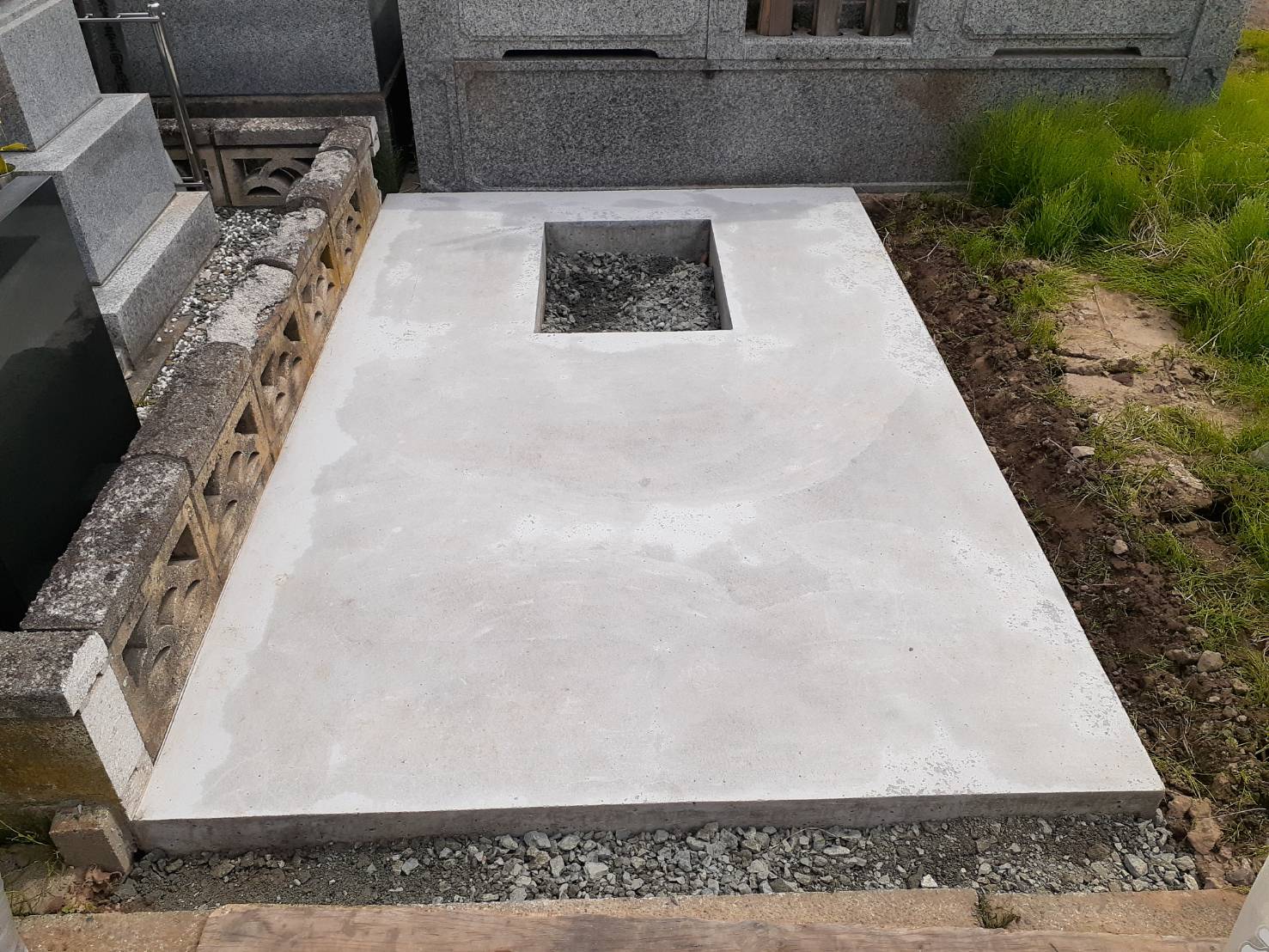 基礎工事の様子