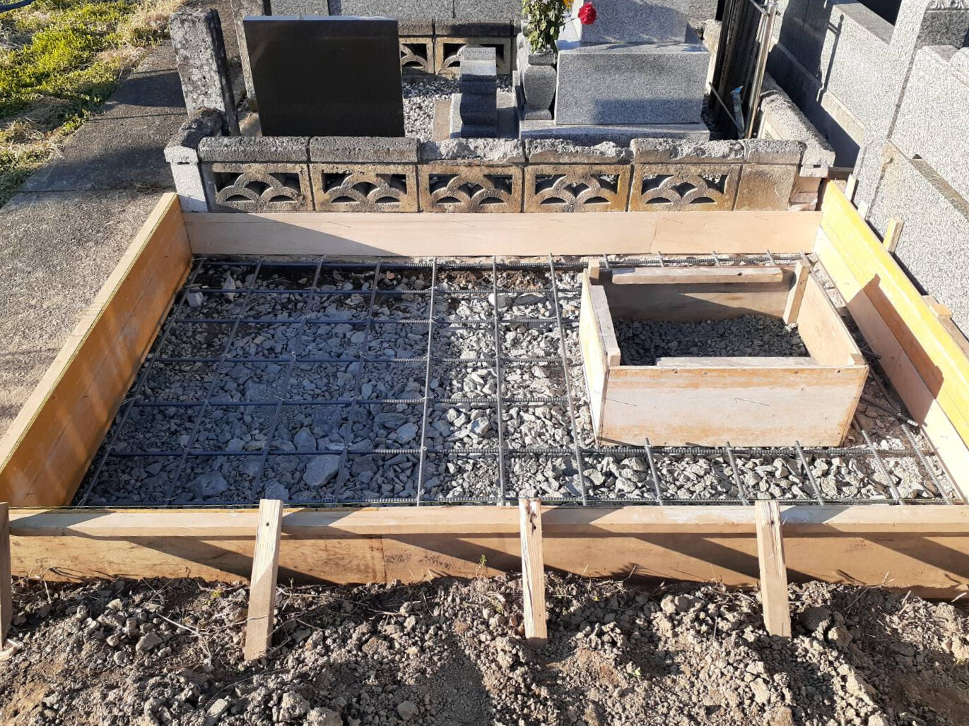 基礎工事の様子