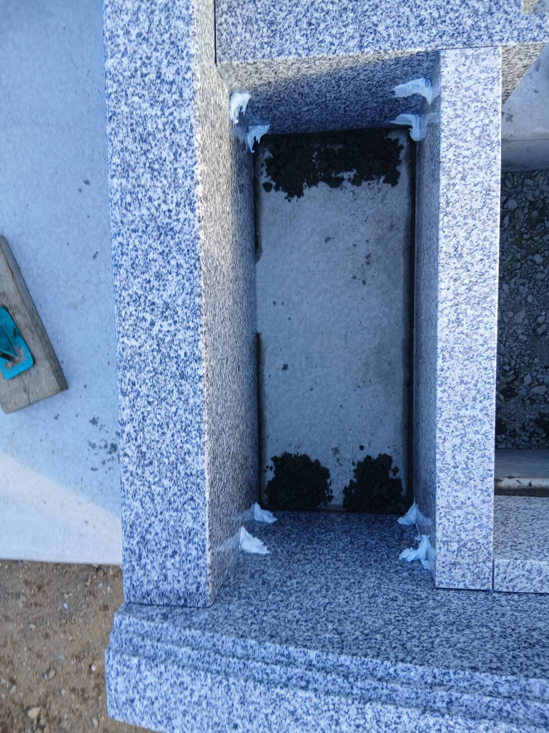 耐震補強の様子