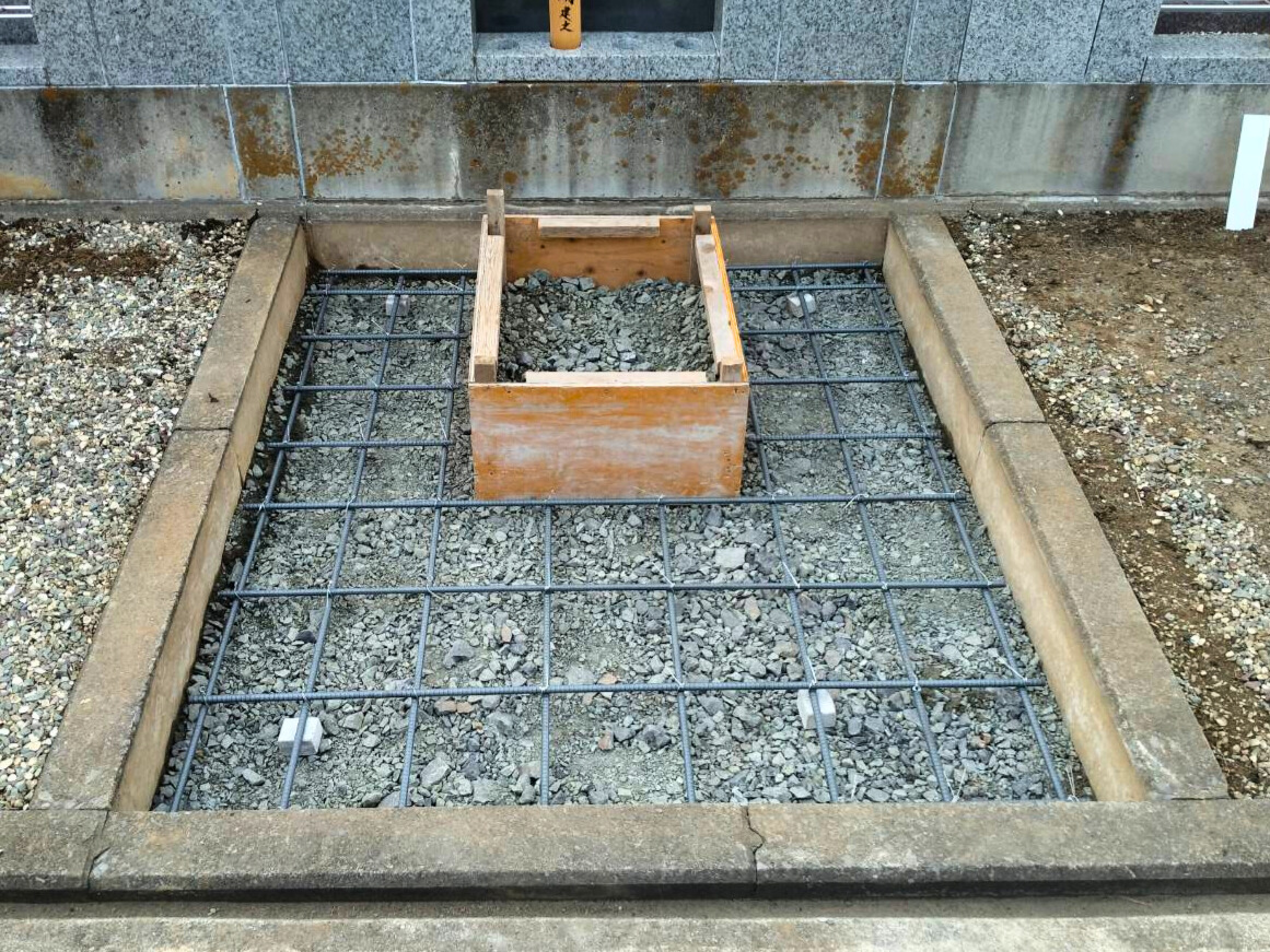 基礎工事の様子