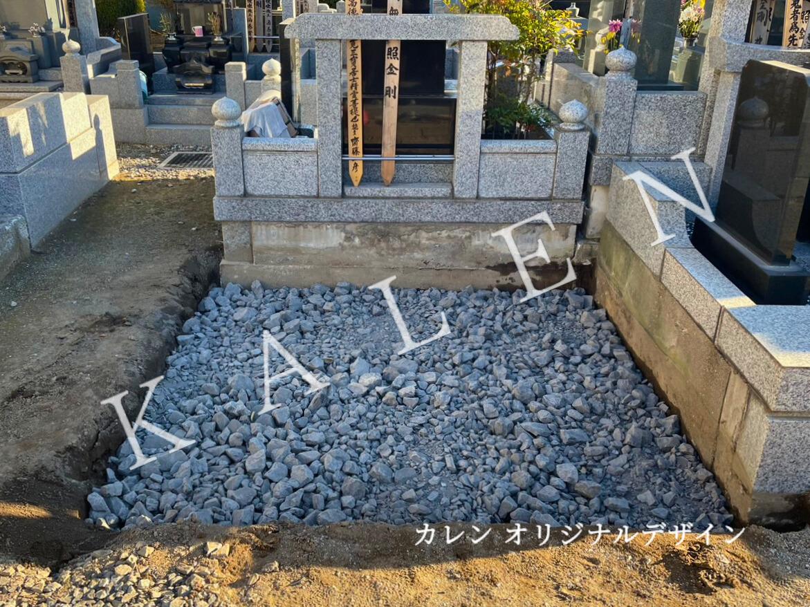 基礎工事の様子