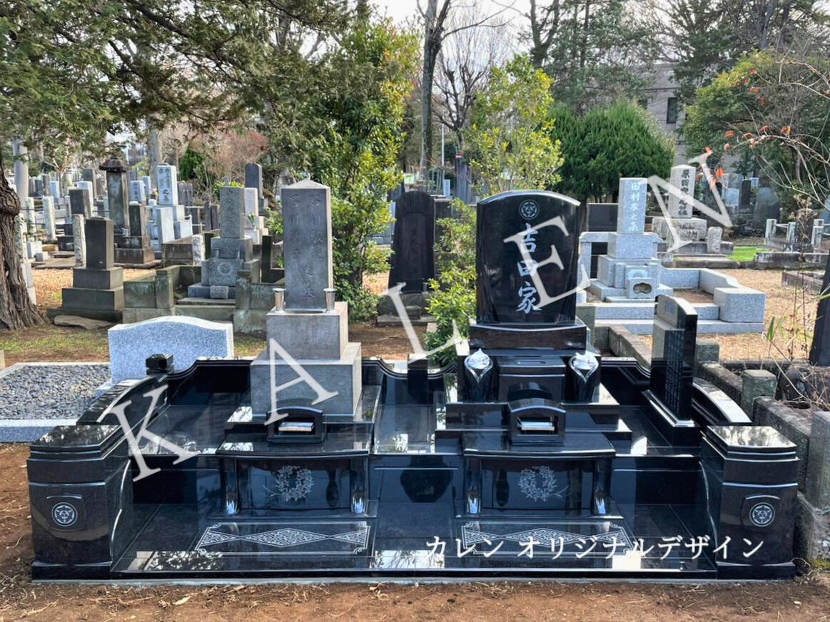 雑司ヶ谷霊園の墓石施工事例